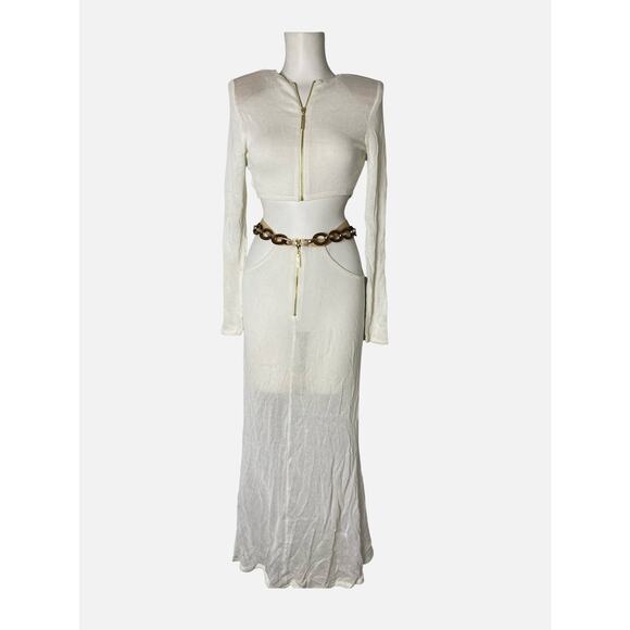 Bronx and Banco Dalia Two-Piece Knit Skirt Set S - Picture 4 of 13